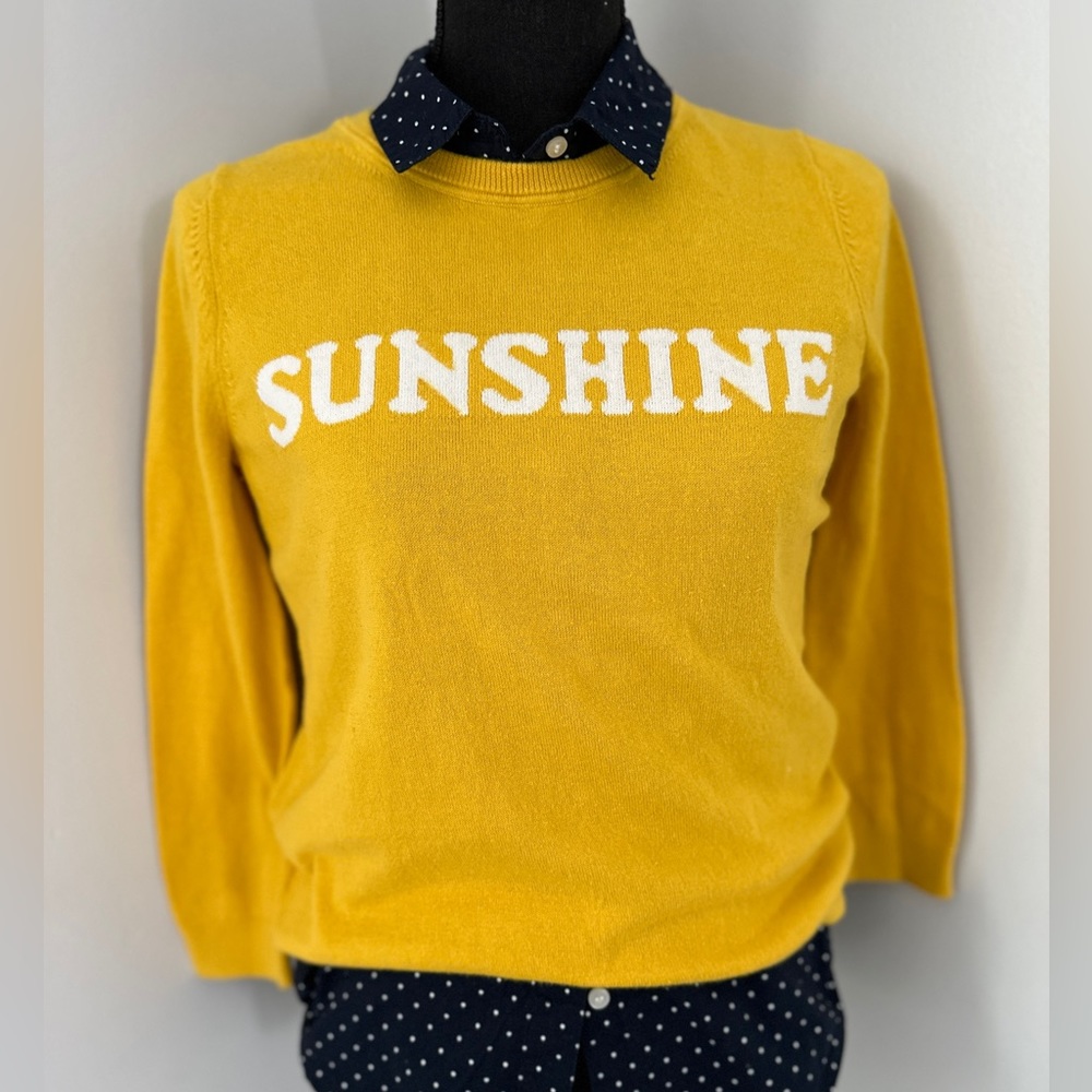 Gap Sunshine yellow sweater size XS